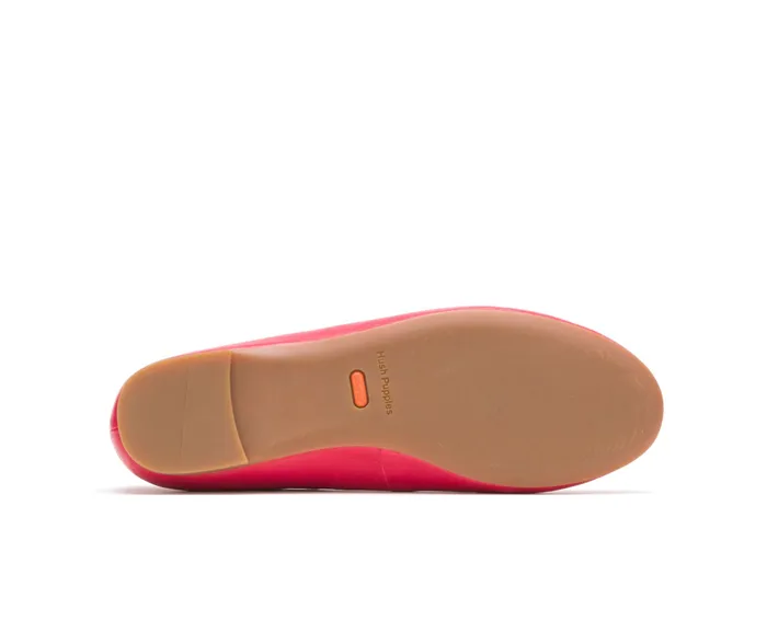 Women Kendal Ballet Perfect Fit Fire Red Leather Flats and SlipOns Hush Puppies Women Kendal Ballet Perfect Fit Fire Red Leather Flats and SlipOns Hush Puppies