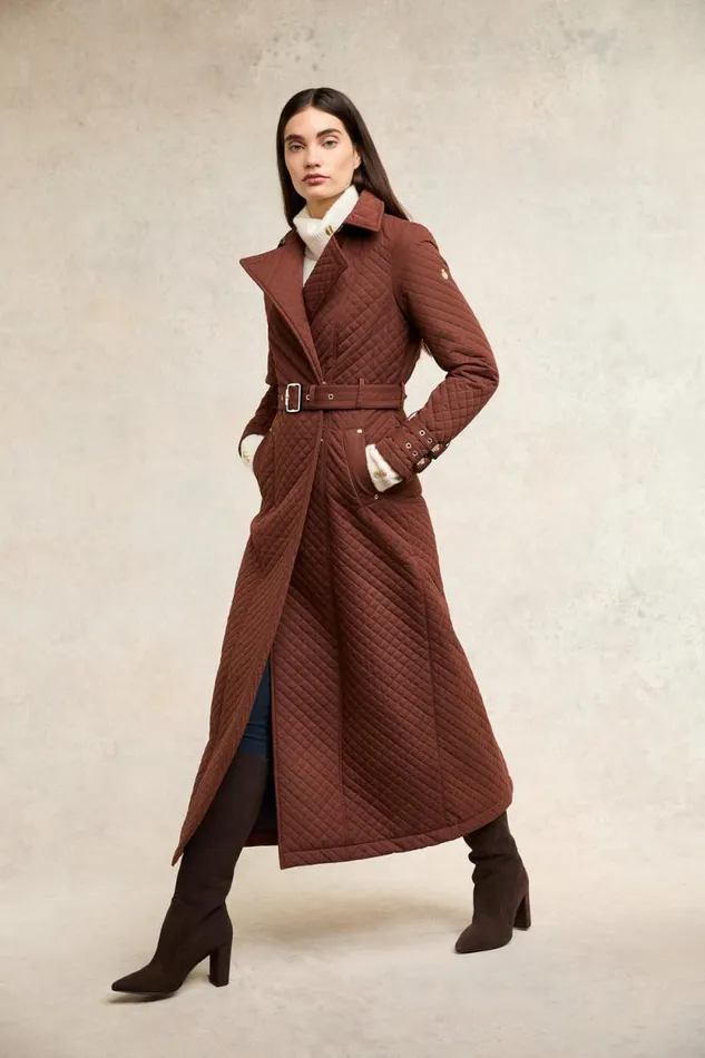Women Kensington Knee Boot Chocolate Suede Holland Cooper Boots Women Kensington Knee Boot Chocolate Suede Holland Cooper Boots
