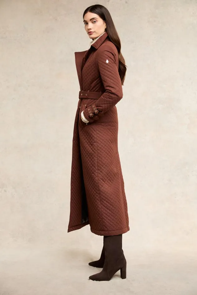 Women Kensington Knee Boot Chocolate Suede Holland Cooper Boots Women Kensington Knee Boot Chocolate Suede Holland Cooper Boots