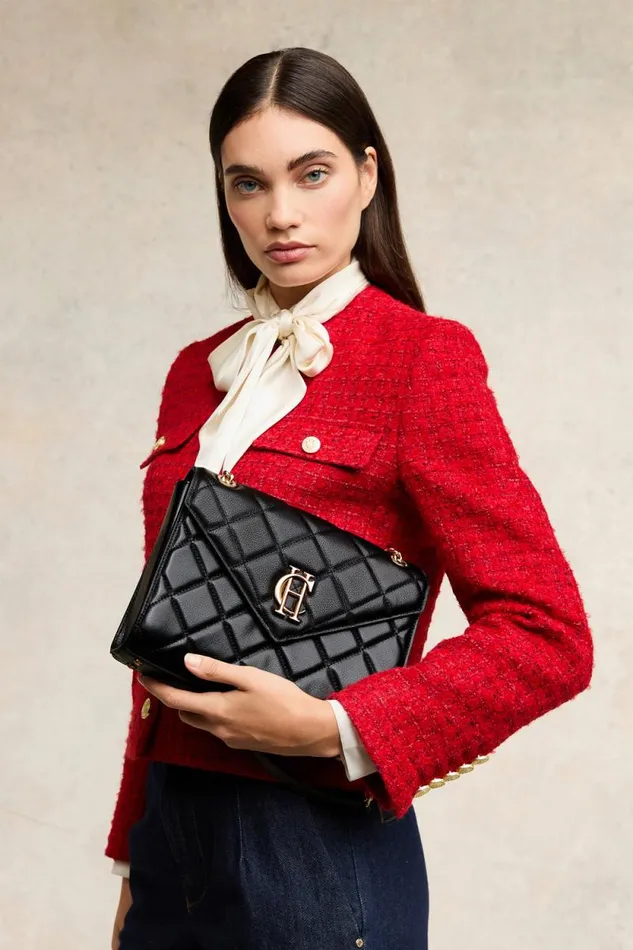 Women Knightsbridge Shoulder Bag Black Holland Cooper Bags