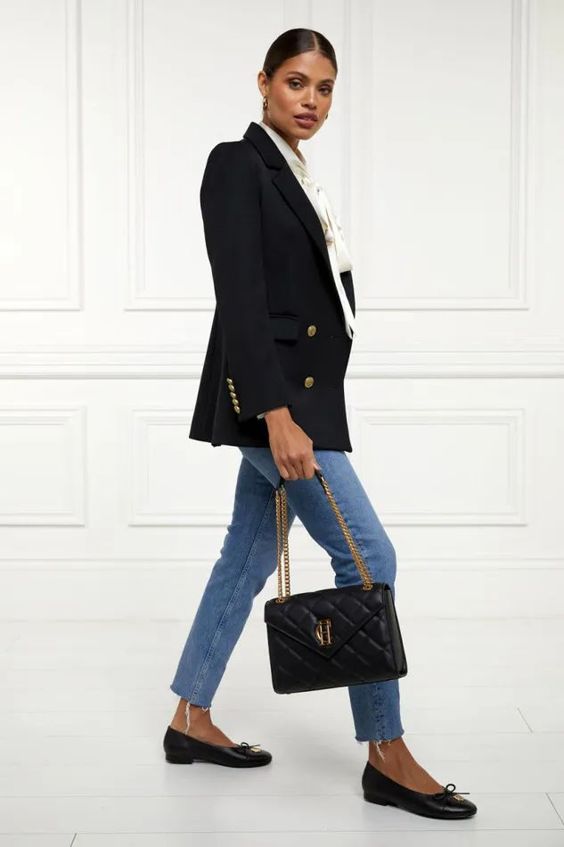 Women Knightsbridge Shoulder Bag Black Holland Cooper Bags