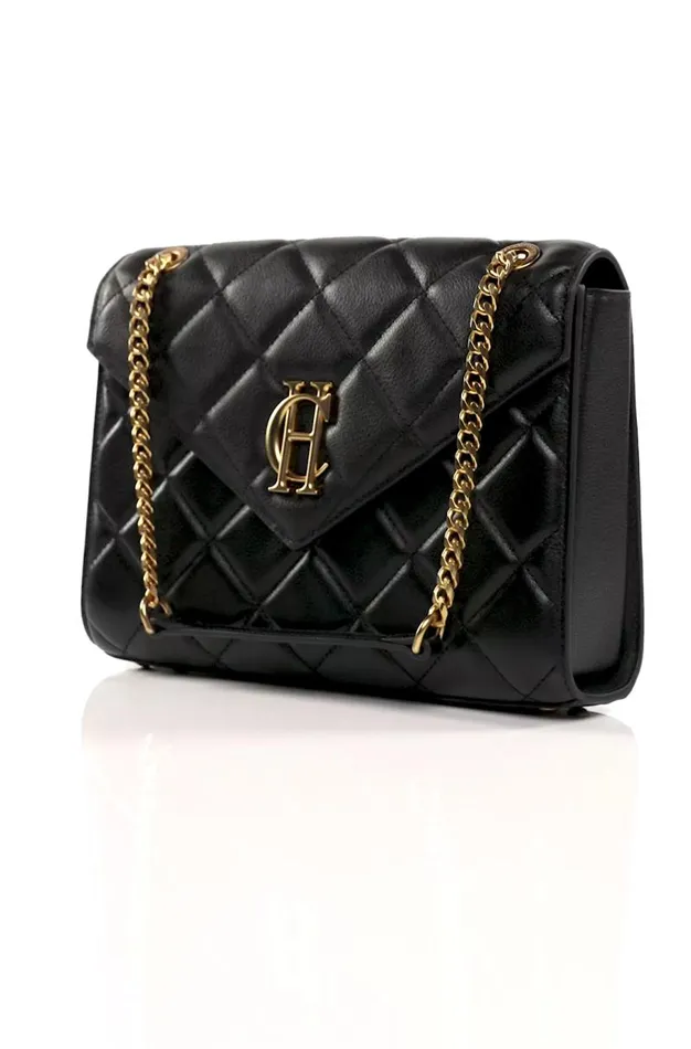 Women Knightsbridge Shoulder Bag Black Holland Cooper Bags