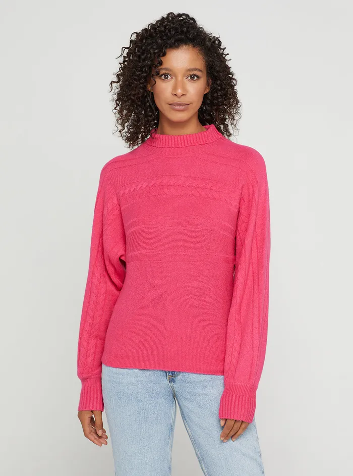 Women Knits and Sweaters GUESS French Rose Anne Knit Jumper