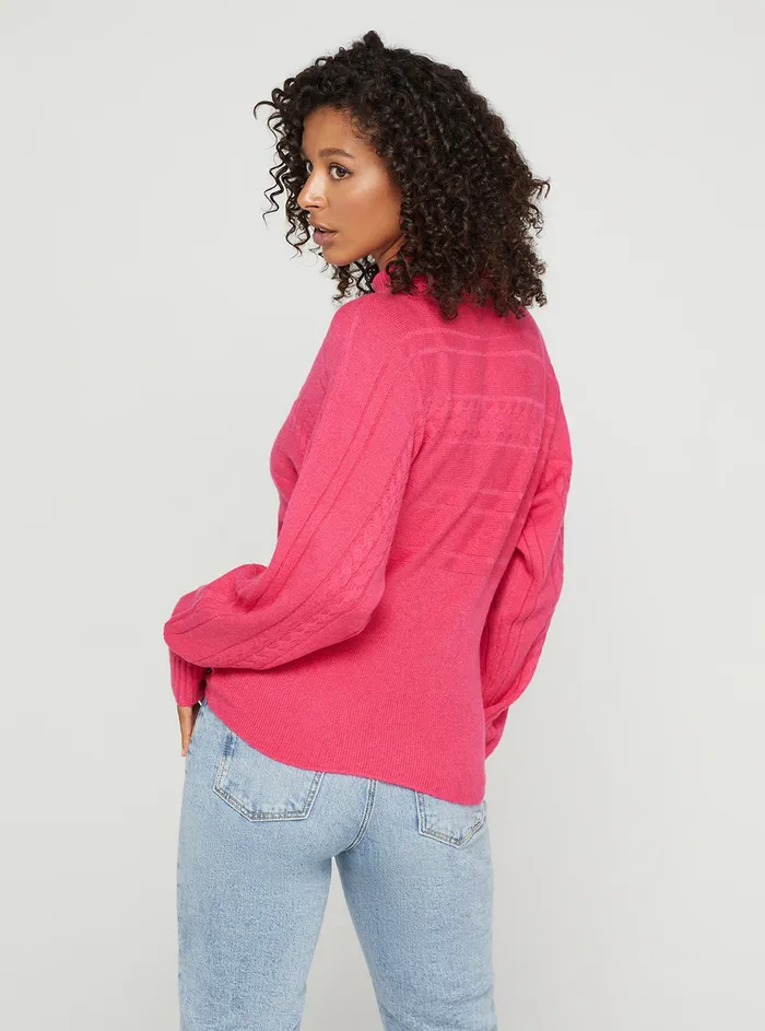 Women Knits and Sweaters GUESS French Rose Anne Knit Jumper
