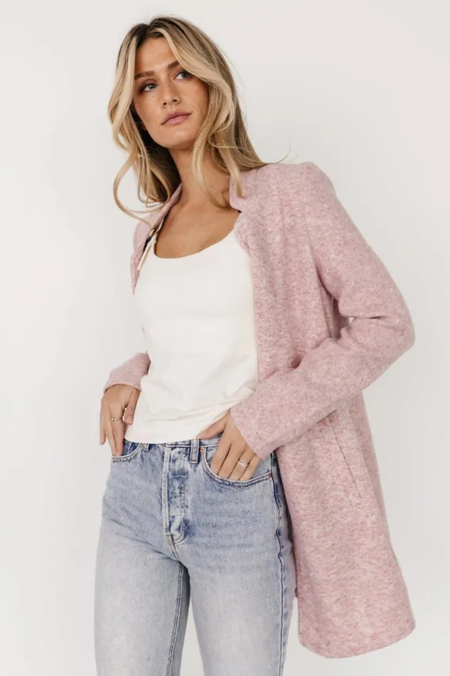 Women Knoll Notch Jacket Vintage Rose Baltic Born Outerwear Women Knoll Notch Jacket Vintage Rose Baltic Born Outerwear