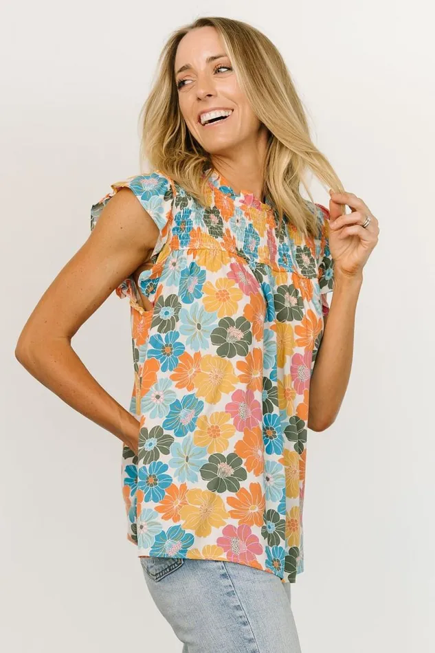 Women Leland Summer Top Multi Baltic Born Blouses and Shirts
