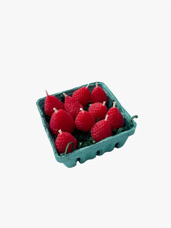 Women Lisa Says Gah Strawberry Candle Set Strawberry Home
