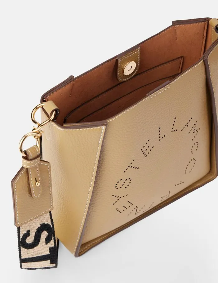 Women Logo Crossbody Bag Sand Stella McCartney Mini Bags And Clutches Women Logo Crossbody Bag Sand Stella McCartney Mini Bags And Clutches