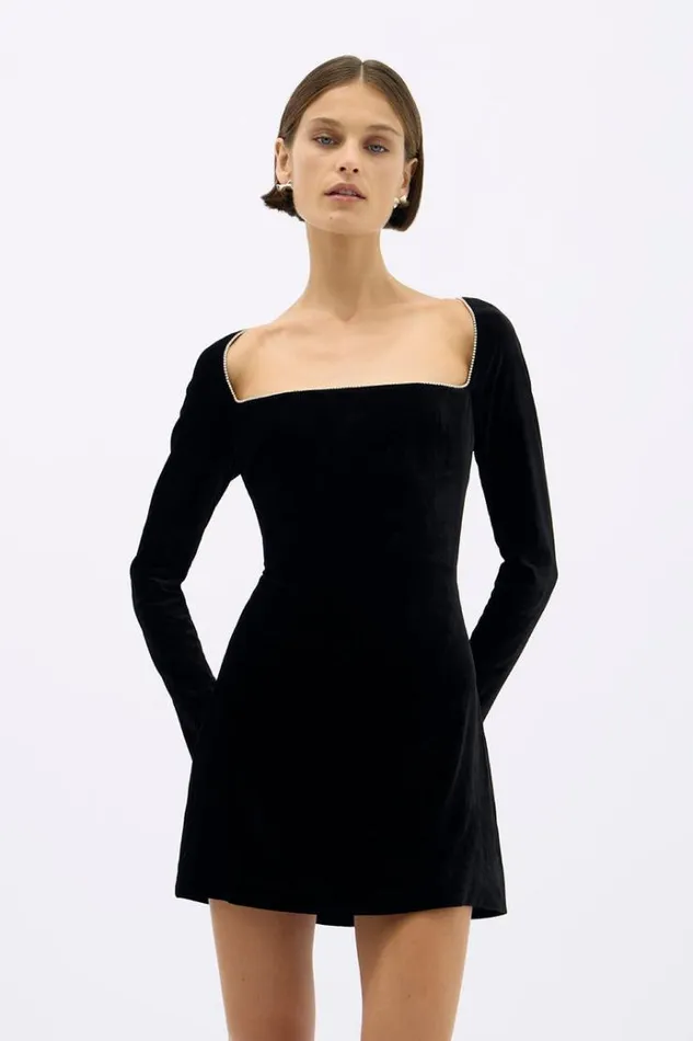 Women Long Sleeve Dresses Rachel Gilbert HELIOS MINI