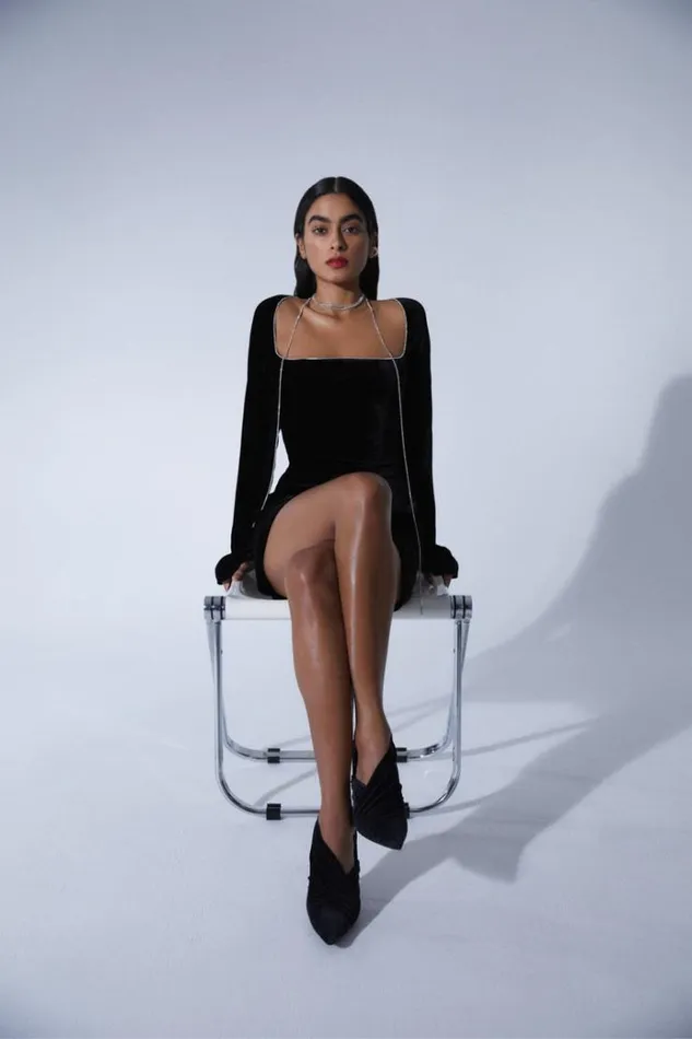 Women Long Sleeve Dresses Rachel Gilbert HELIOS MINI