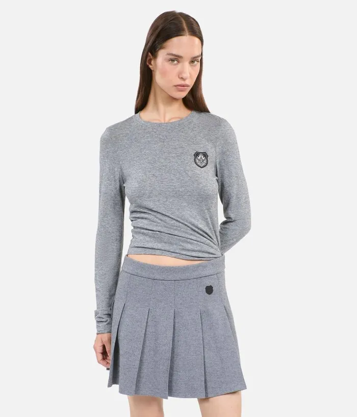 Women Long Sleeved Printed Tshirt THE KOOPLES Tshirts