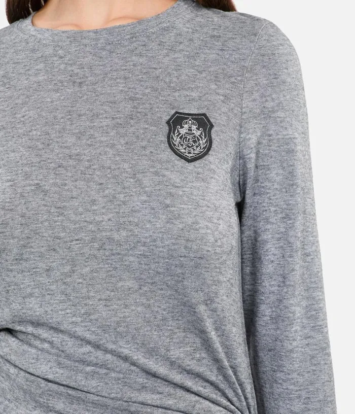 Women Long Sleeved Printed Tshirt THE KOOPLES Tshirts