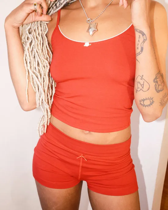 Women Lounge Shorts Cherry Bottoms Lisa Says Gah