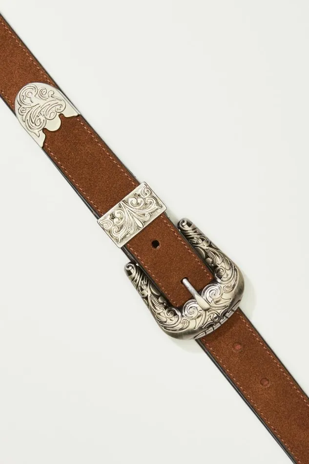 Women Lucky Brand Belts Western Buckle Belt Dark Brown Women Lucky Brand Belts Western Buckle Belt Dark Brown
