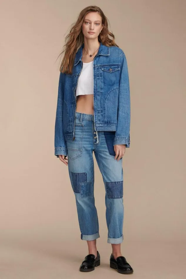 Women Lucky Brand Jeans Lucky Legend Mid Rise Boy Jean Party Mix