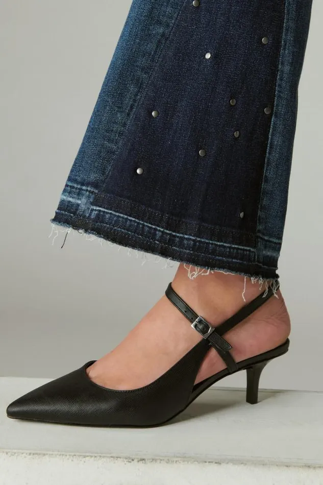 Women Lucky Brand Jeans Lucky Legend Studded High Rise Stevie Flare Gypsy