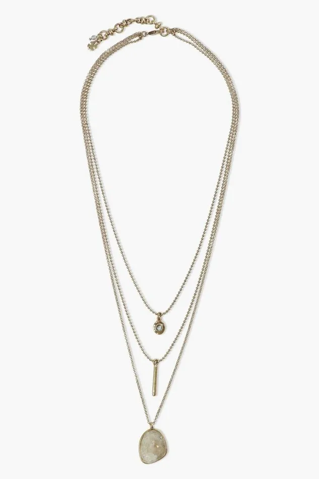 Women Lucky Brand Jewelry Lucky Layer Necklace Gold