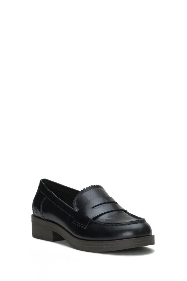 Women Lucky Brand Shoes Floriss Penny Loafer Black