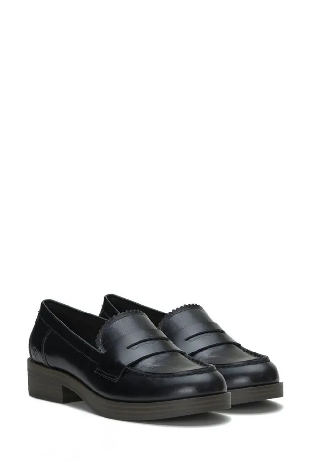 Women Lucky Brand Shoes Floriss Penny Loafer Black