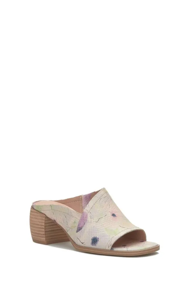 Women Lucky Brand Shoes Jemie Heel Blackblue