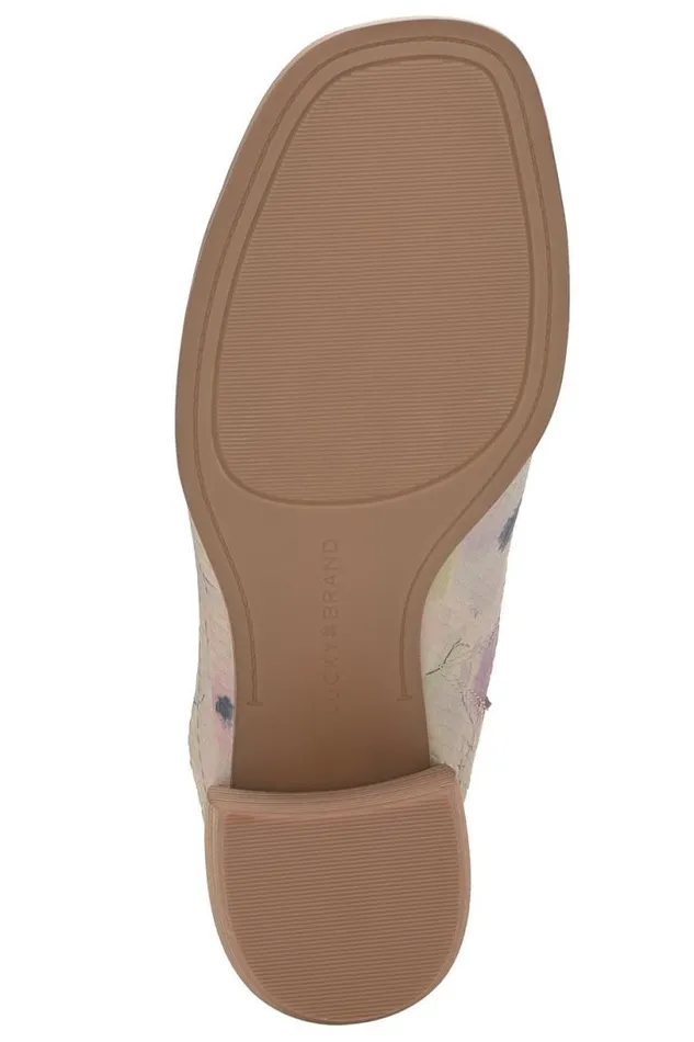 Women Lucky Brand Shoes Jemie Heel Blackblue