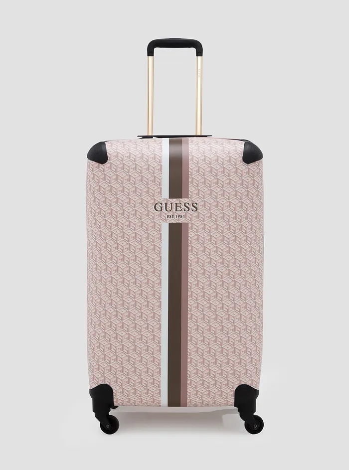 Women Luggage and Travel Bags GUESS Rose Logo Wilder 71cm Suitcase