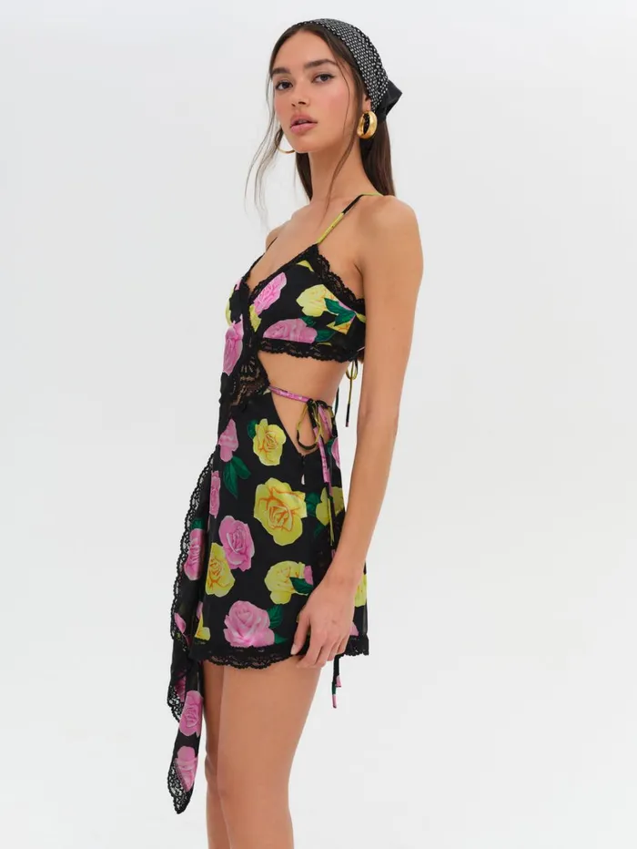 Women Madison Mini Dress Black For Love and Lemons Dresses Women Madison Mini Dress Black For Love and Lemons Dresses