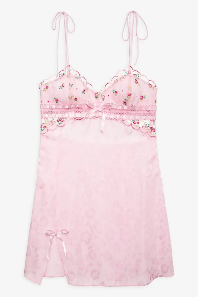 Women Maisie Slip Dress Pink For Love and Lemons Lingerie Women Maisie Slip Dress Pink For Love and Lemons Lingerie