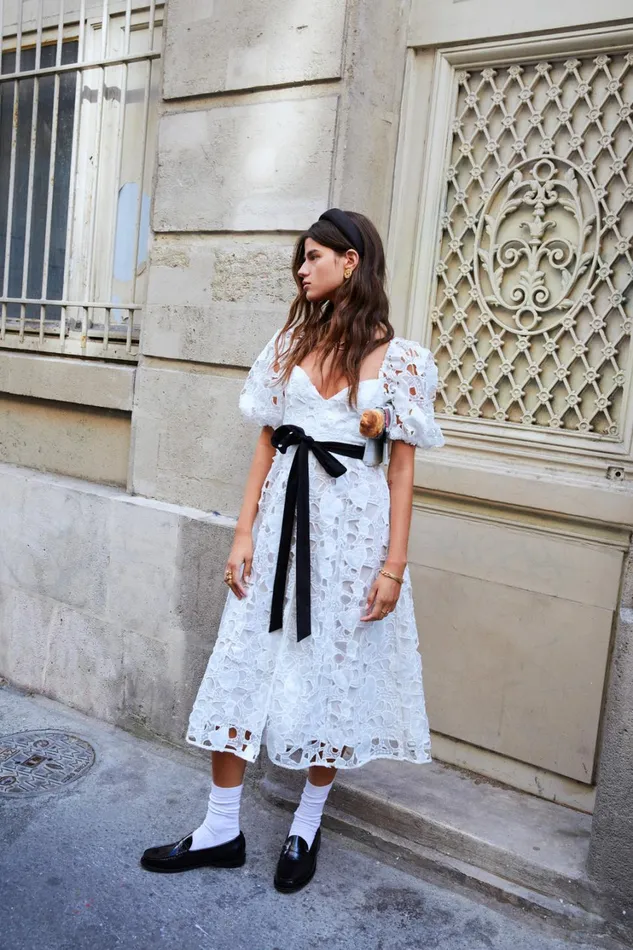 Women Marlene Midi Dress White For Love and Lemons Dresses Women Marlene Midi Dress White For Love and Lemons Dresses