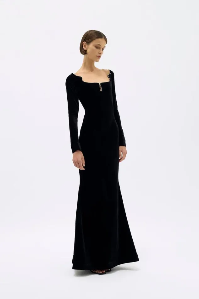 Women Maxi Dresses Rachel Gilbert HELIOS GOWN Women Maxi Dresses Rachel Gilbert HELIOS GOWN