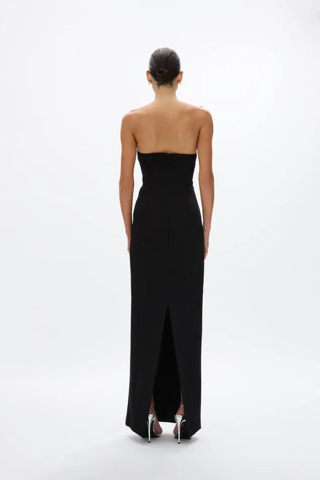 Women Maxi Dresses Rachel Gilbert Leura Gown Black Women Maxi Dresses Rachel Gilbert Leura Gown Black