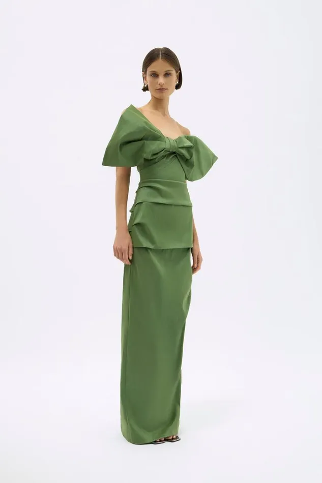 Women Maxi Dresses Rachel Gilbert MEMPHIS GOWN Women Maxi Dresses Rachel Gilbert MEMPHIS GOWN
