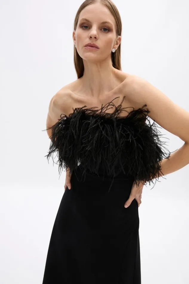Women Maxi Dresses Rachel Gilbert Rachel Gilbert LINC GOWN 8211 BLACK