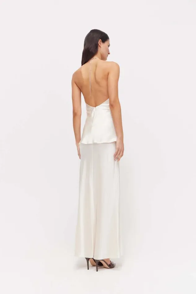 Women Maxi Dresses Rachel Gilbert Skye Skirt In Coconut Women Maxi Dresses Rachel Gilbert Skye Skirt In Coconut