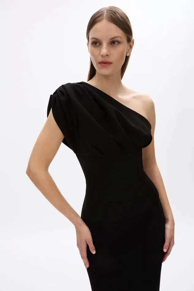 Women Maxi Dresses Rachel Gilbert Winnie Gown Black
