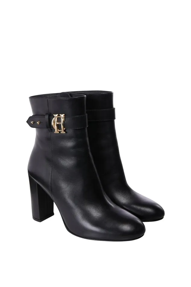 Women Mayfair Ankle Boot Black Leather Holland Cooper Boots Women Mayfair Ankle Boot Black Leather Holland Cooper Boots