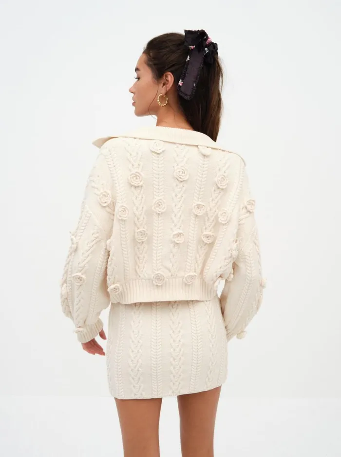 Women Mel Henley White For Love and Lemons Tops Women Mel Henley White For Love and Lemons Tops