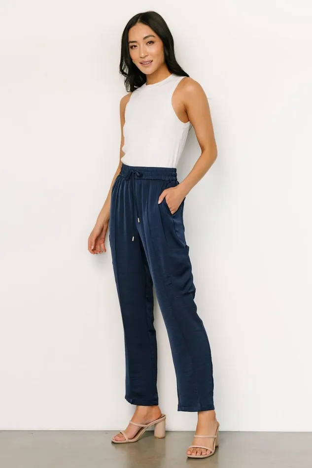 Women Memphis Pocket Jogger Pants Navy Baltic Born Pants Women Memphis Pocket Jogger Pants Navy Baltic Born Pants