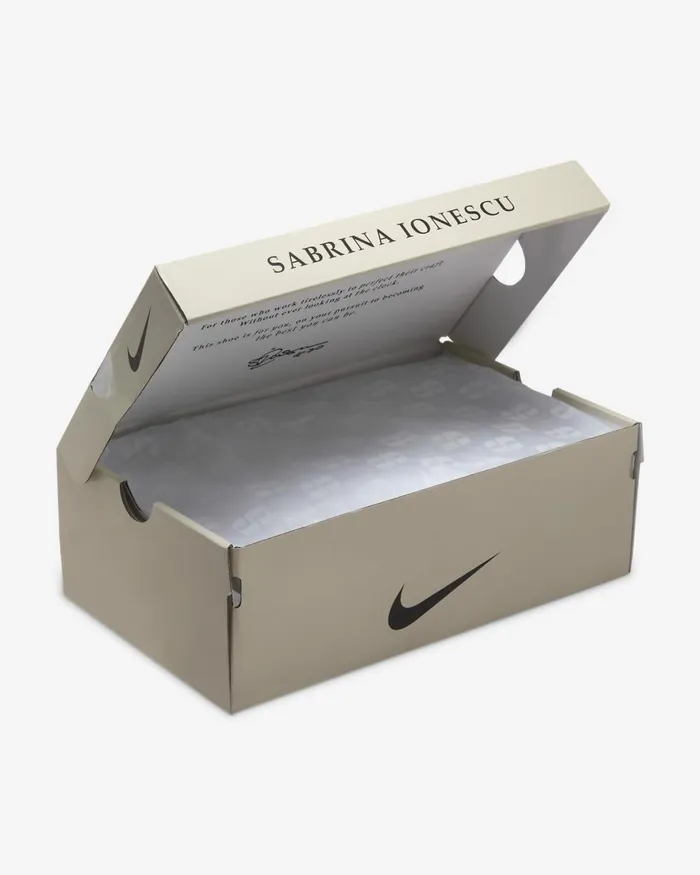 WomenMen Nike All Shoes Sabrina 1 039Grounded039 Light Boneashen Slatecoconut Milklaser Orange