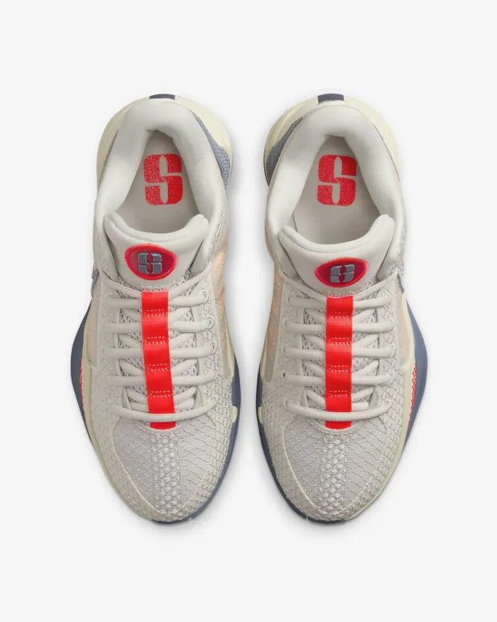 WomenMen Nike All Shoes Sabrina 1 039Grounded039 Light Boneashen Slatecoconut Milklaser Orange