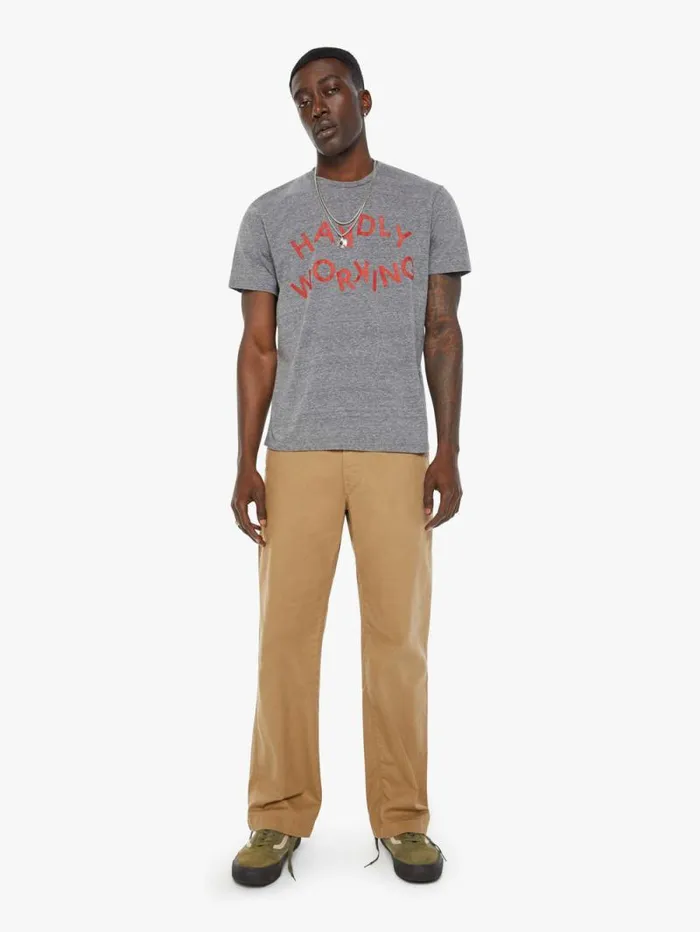 WomenMen Tees Tanks Mother Denim The Buster Grey