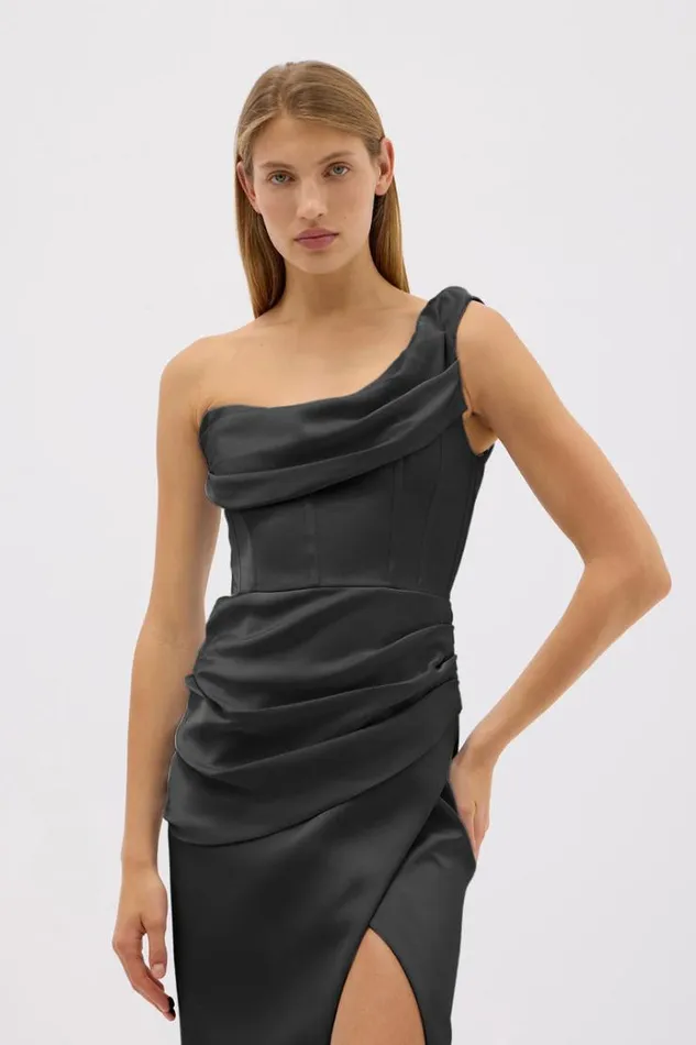 Women Midi Dresses Rachel Gilbert DUKE DRESS Women Midi Dresses Rachel Gilbert DUKE DRESS