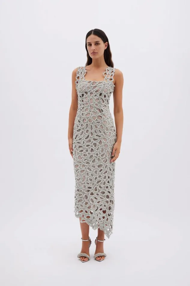Women Midi Dresses Rachel Gilbert EVERETT DRESS
