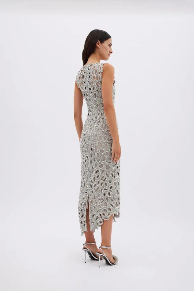 Women Midi Dresses Rachel Gilbert EVERETT DRESS Women Midi Dresses Rachel Gilbert EVERETT DRESS
