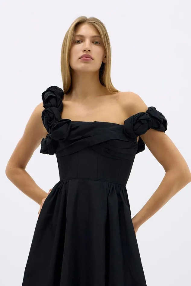 Women Midi Dresses Rachel Gilbert HENLEY STRAP DRESS Women Midi Dresses Rachel Gilbert HENLEY STRAP DRESS