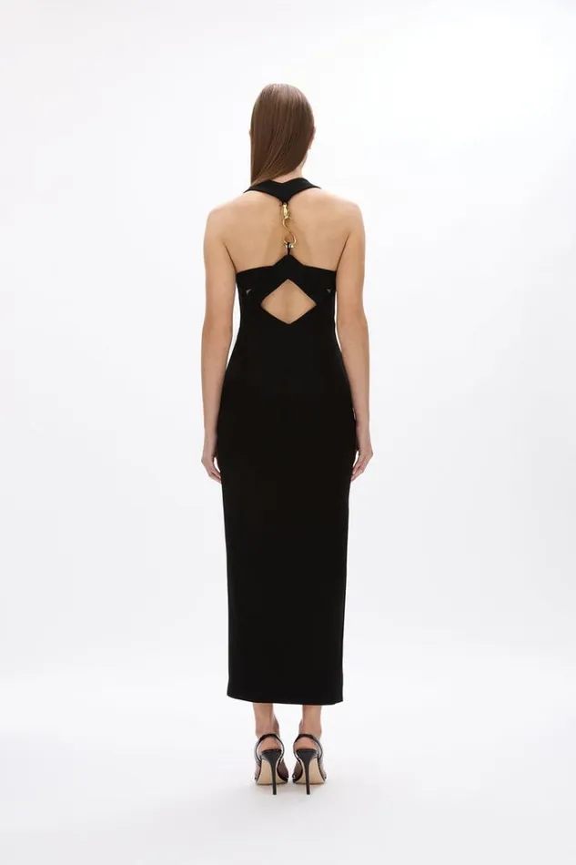 Women Midi Dresses Rachel Gilbert Rachel Gilbert BLAINE DRESS 8211 BLACK