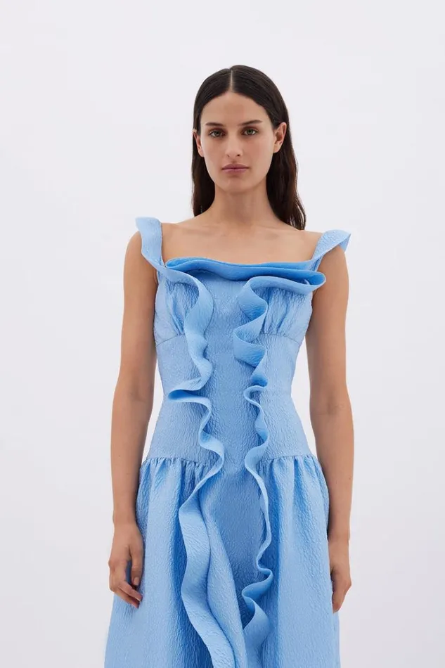 Women Midi Dresses Rachel Gilbert SANA DRESS Women Midi Dresses Rachel Gilbert SANA DRESS