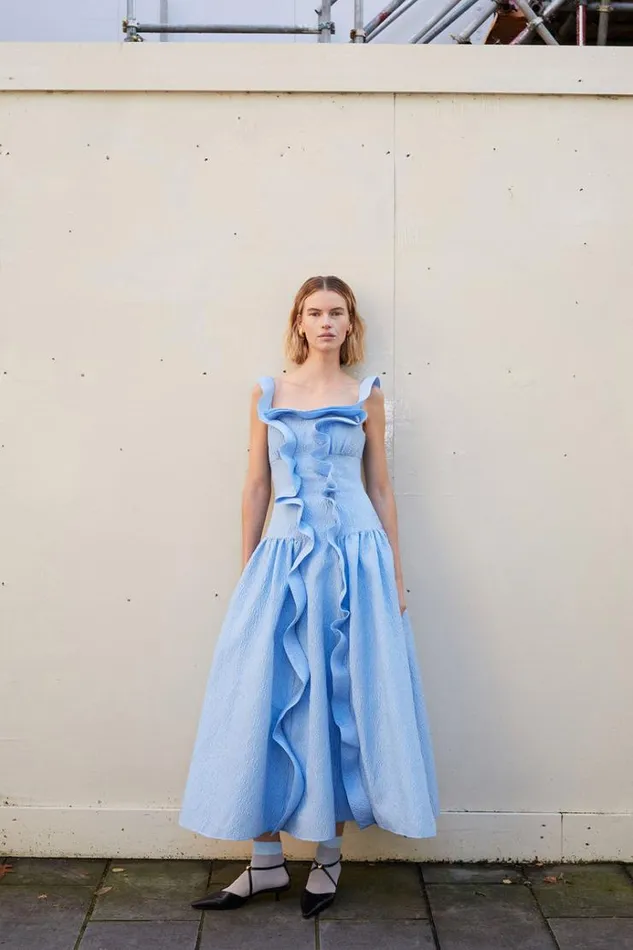 Women Midi Dresses Rachel Gilbert SANA DRESS Women Midi Dresses Rachel Gilbert SANA DRESS