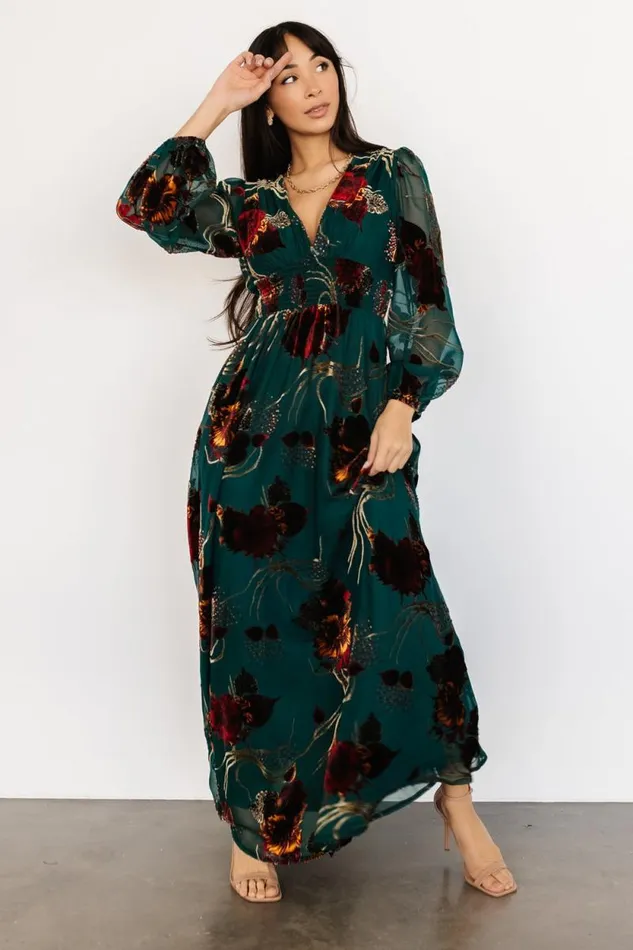 Women Mikla Maxi Dress Jade Multi Baltic Born Maxi Dresses