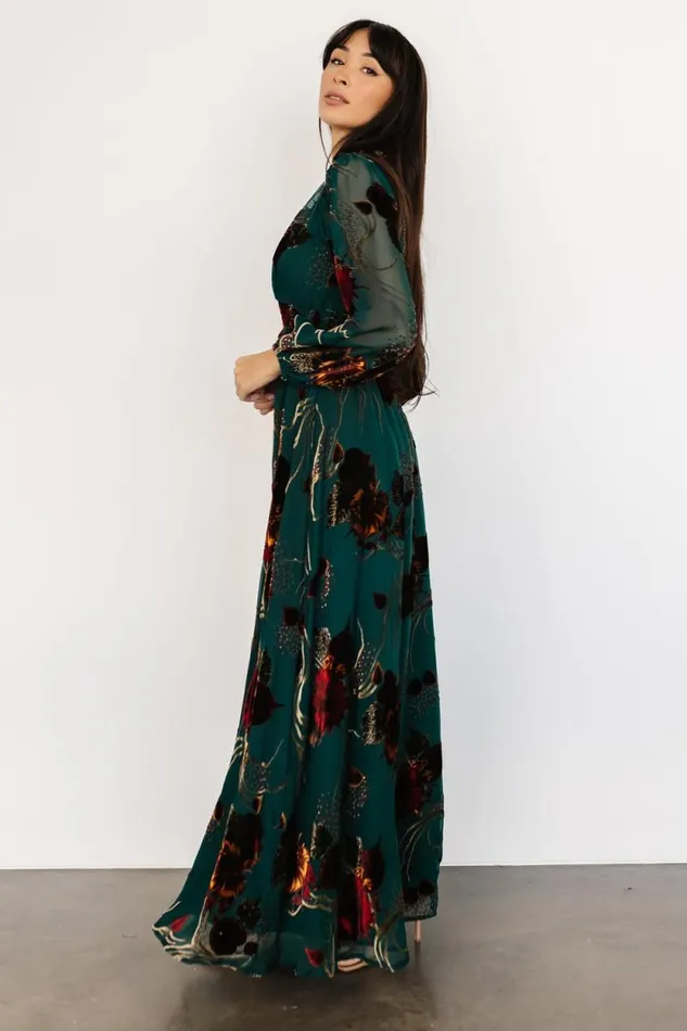 Women Mikla Maxi Dress Jade Multi Baltic Born Maxi Dresses Women Mikla Maxi Dress Jade Multi Baltic Born Maxi Dresses